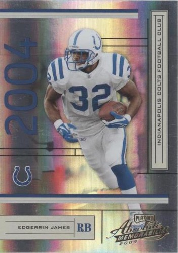 2004 Playoff Absolute Memorabilia Edgerrin James #59