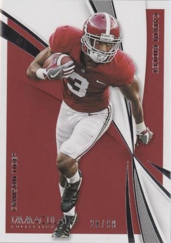 2021 Panini Immaculate Collection Collegiate Calvin Ridley #35