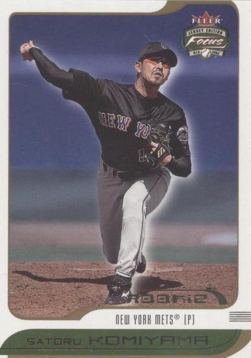 2002 Fleer Focus Jersey Edition - Satoru Komiyama #237