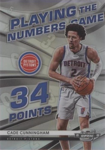 2021-22 Panini Contenders Optic - Cade Cunningham #18