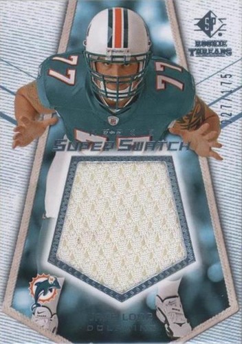 2008 SP Rookie Threads Jake Long #RSS-JL