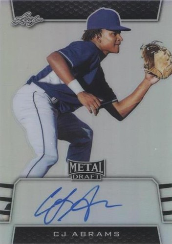 2019 Leaf Metal Draft - C.J. Abrams #BA-CJA