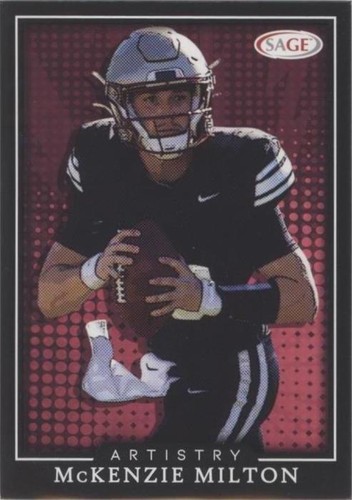 2022 SAGE Artistry McKenzie Milton #75