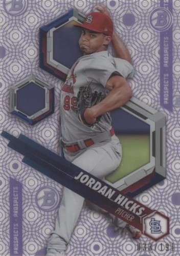 2018 Bowman High Tek - Jordan Hicks #PHT-JH