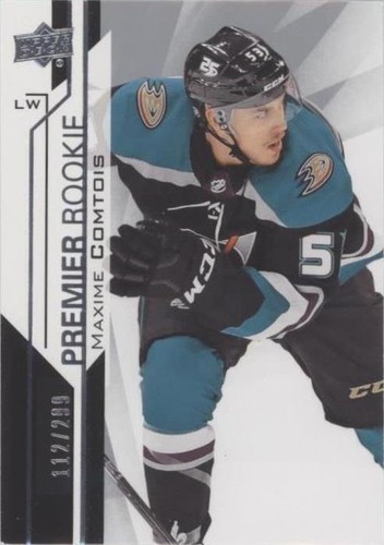 2018-19 Upper Deck Premier - Maxime Comtois #56
