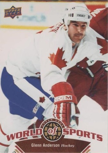2010 Upper Deck World of Sports - Glenn Anderson #330
