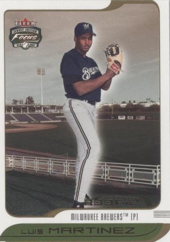 2002 Fleer Focus Jersey Edition - Luis Martinez #228