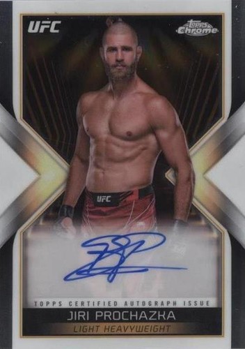 2024 Topps Chrome UFC - Jiri Prochazka #MEA-JPR