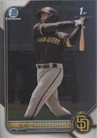 2022 Bowman - Zayed Salinas #BCP-122
