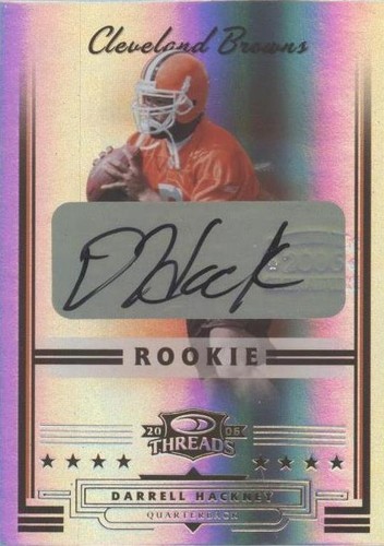 2006 Donruss Threads Darrell Hackney #263
