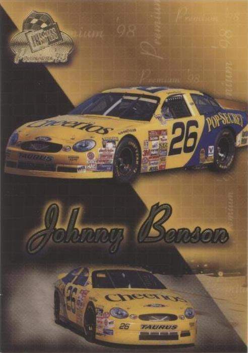1998 Press Pass Premium - Johnny Benson Jr. #22