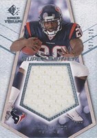 2008 SP Rookie Threads Steve Slaton #RSS-SS