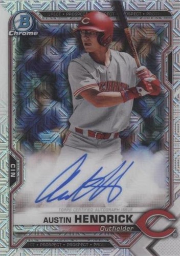 2021 Bowman Chrome - Austin Hendrick #BCMA-AH