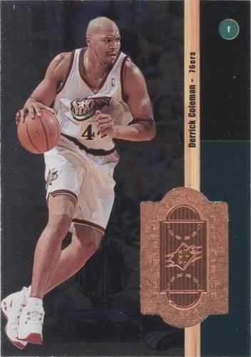1998-99 SPx Finite - Derrick Coleman #22