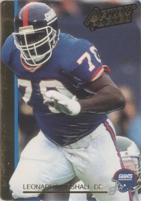 1992 Action Packed Leonard Marshall #183