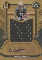 2022 Panini Gold Standard Christian Watson #RAJ-CWA