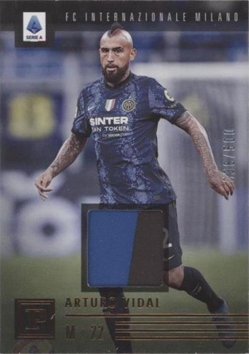 2017 Panini Immaculate Chile Arturo Vidal celebration Auto
