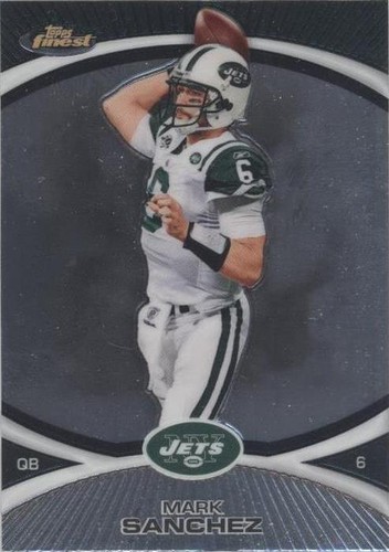 2010 Topps Finest Mark Sanchez #8