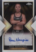 2024 Topps Chrome UFC - Rose Namajunas #MEA-RNA