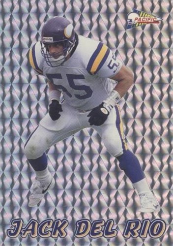 1993 Pacific Prism Jack Del Rio #58