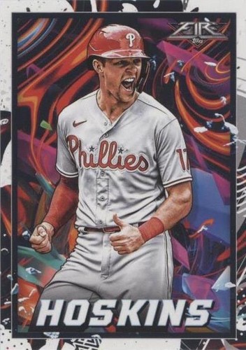 2022 Topps Fire - Rhys Hoskins #154