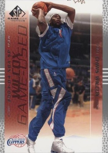 2003-04 SP Game Used - Chris Wilcox #35