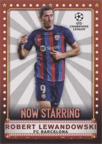 2022-23 Topps UEFA Club Competitions Robert Lewandowski #NS-12