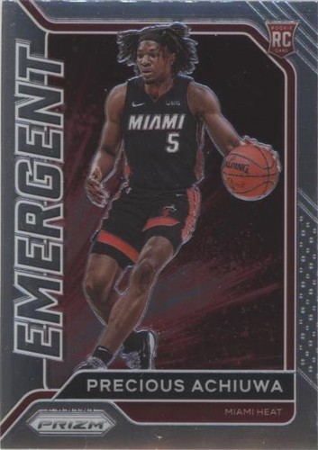 PRECIOUS ACHIUWA PSA 9 POP 1 NONE HIGHER! 2020 Prizm DP