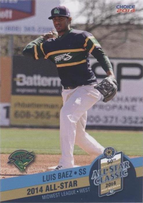 2014 Choice Midwest League All-Stars - Luis Baez #33