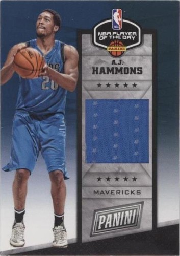 2017 Panini Player of the Day - A.J. Hammons #6