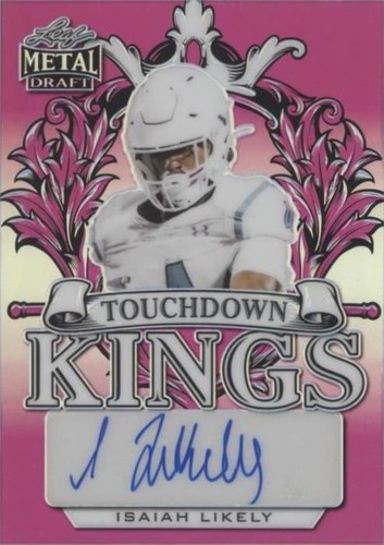2022 Leaf Metal Draft Isaiah Likely #TK-IL1