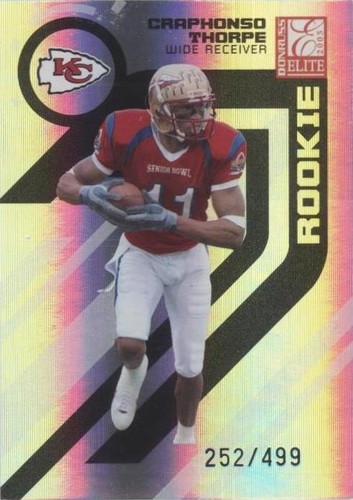 2005 Donruss Elite Craphonso Thorpe #131