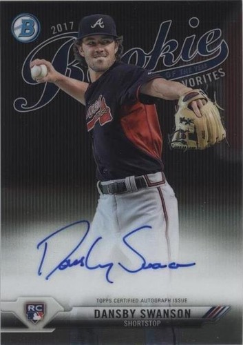 2017 Bowman - Dansby Swanson #ROYF-DS