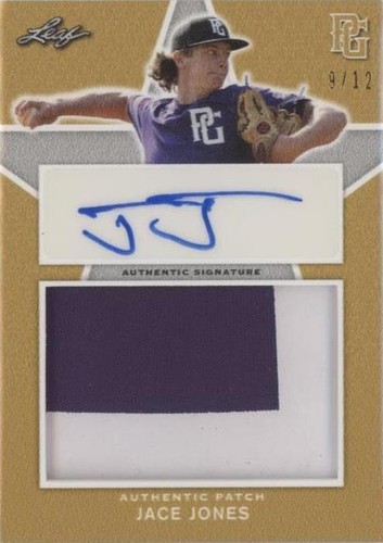 2020 Leaf Perfect Game National Showcase - Jace Jones #PA-JJ2