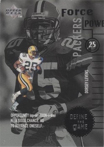 1998 Upper Deck Dorsey Levens #DG3