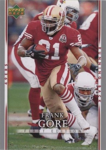 2007 Upper Deck First Edition Frank Gore #83