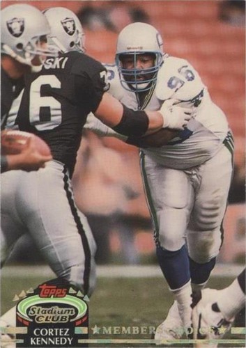 1992 Topps Stadium Club Cortez Kennedy #300