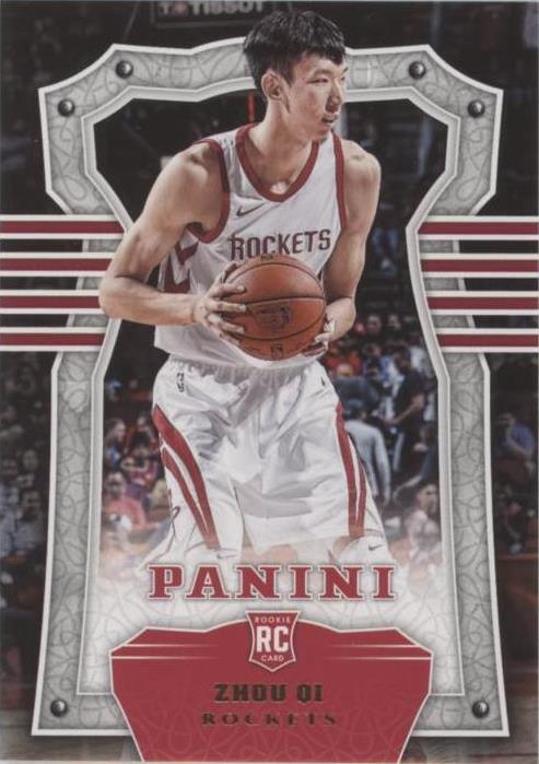 2017-18 Panini Chronicles - Zhou Qi #300