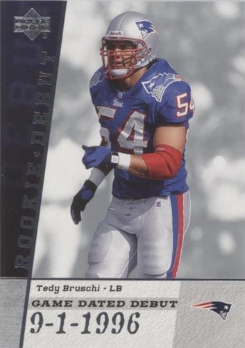 2006 Upper Deck Rookie Debut Tedy Bruschi #GDD-GDD-TB
