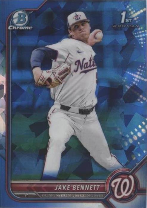 2022 Bowman Chrome Draft Sapphire Edition - Jake Bennett #BDC-141