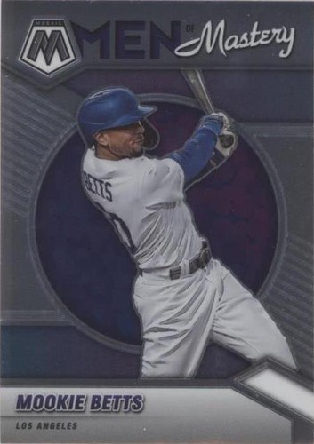 ●MOOKIE 2022 Panini Mosaic Men Of Mastery White Mosaic #MM-1 Mookie Betts