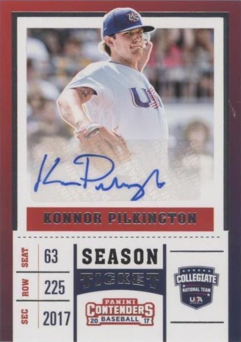 2017 Panini Elite Extra Edition - Konnor Pilkington #USAT-KP