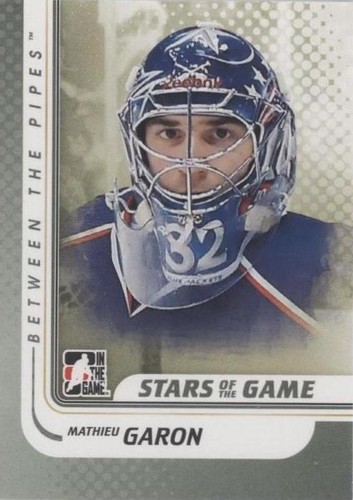 2010-11 In the Game Between the Pipes - Mathieu Garon #123