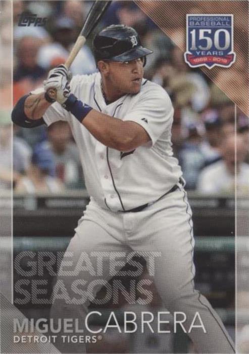 2019 Topps - Miguel Cabrera #150-117