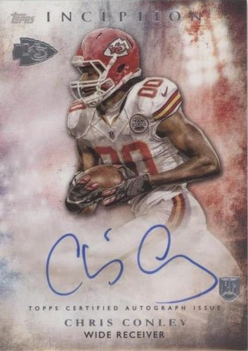 2015 Topps Inception Chris Conley #RA-37