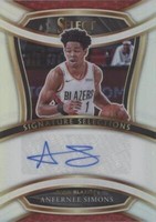 2020-21 Panini Select - Anfernee Simons #SIS-ANF