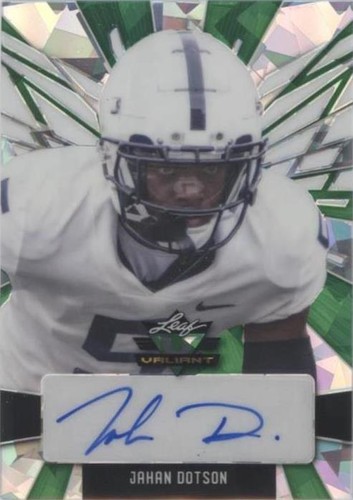 2022 Leaf Valiant Jahan Dotson #PA-JD2
