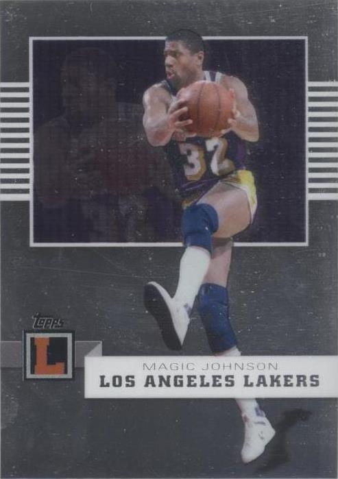2007-08 Topps Letterman - Magic Johnson #50