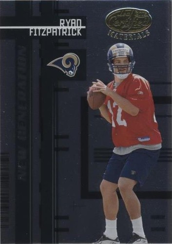 2005 Leaf Certified Materials Ryan Fitzpatrick #195