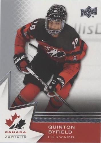 2020-21 Upper Deck Team Canada Juniors - Quinton Byfield #82
